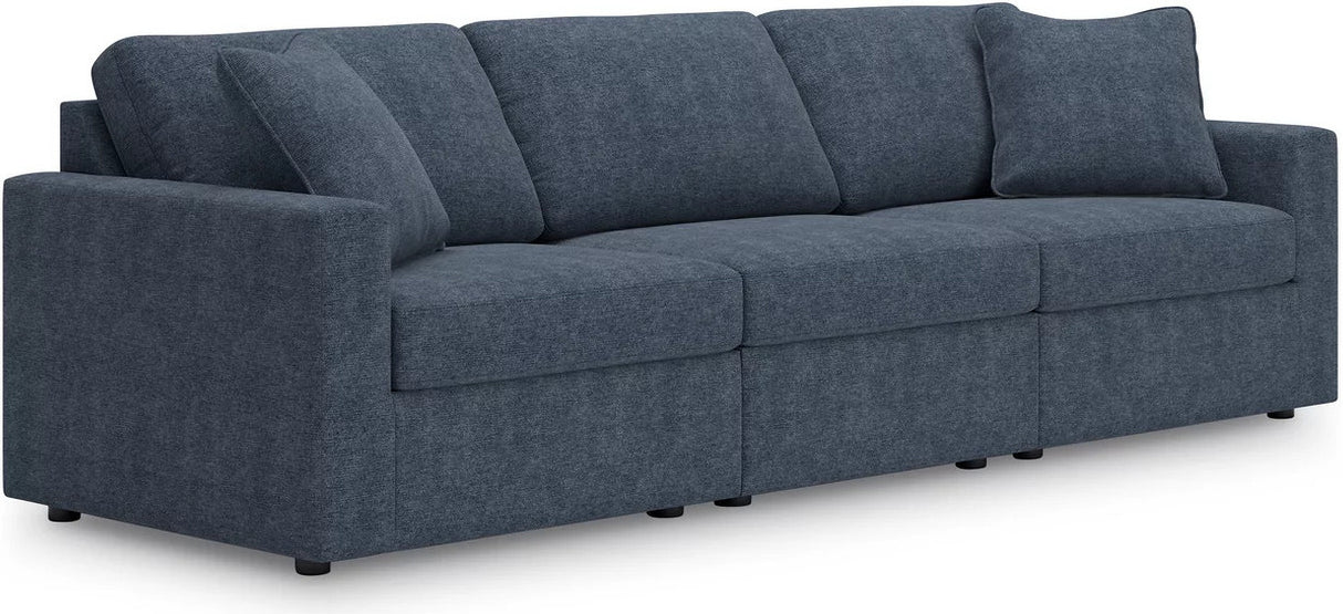 Modmax 3-Piece Sectional Sofa and 2-Piece Sectional Loveseat In Ink
