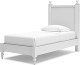 Mollviney Youth Panel Bedroom Set In White