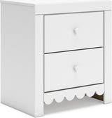 Mollviney Youth Panel Bedroom Set In White