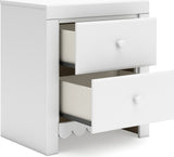 Mollviney Youth Panel Bedroom Set In White