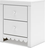 Mollviney Youth Panel Storage Bedroom Set In White