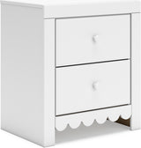 Mollviney Youth Panel Storage Bedroom Set In White