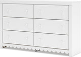 Mollviney Youth Panel Storage Bedroom Set In White