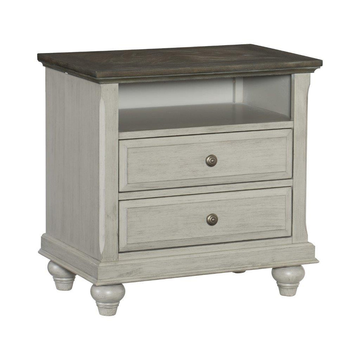 Mossbrook Light Gray Poster Bedroom Set
