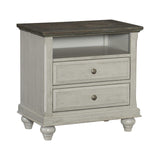 Mossbrook Light Gray Poster Bedroom Set