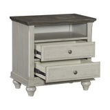 Mossbrook Light Gray Poster Bedroom Set