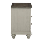 Mossbrook Light Gray Poster Bedroom Set