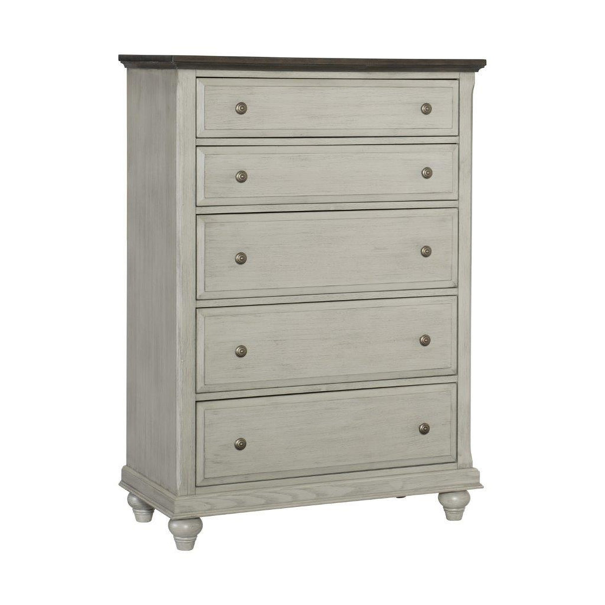 Mossbrook Light Gray Poster Bedroom Set