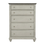Mossbrook Light Gray Poster Bedroom Set