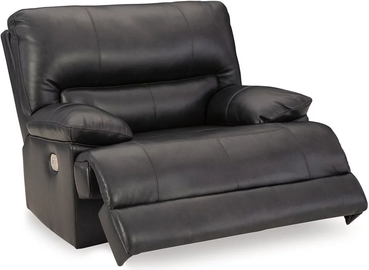 Mountainous Power Reclining Living Room Set In Eclipse