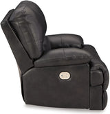 Mountainous Power Reclining Living Room Set In Eclipse