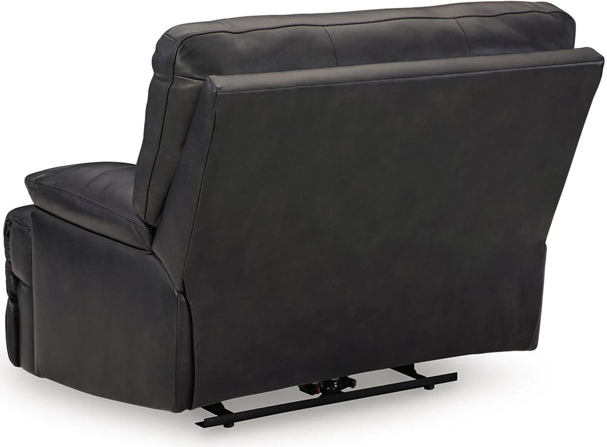 Mountainous Power Reclining Living Room Set In Eclipse