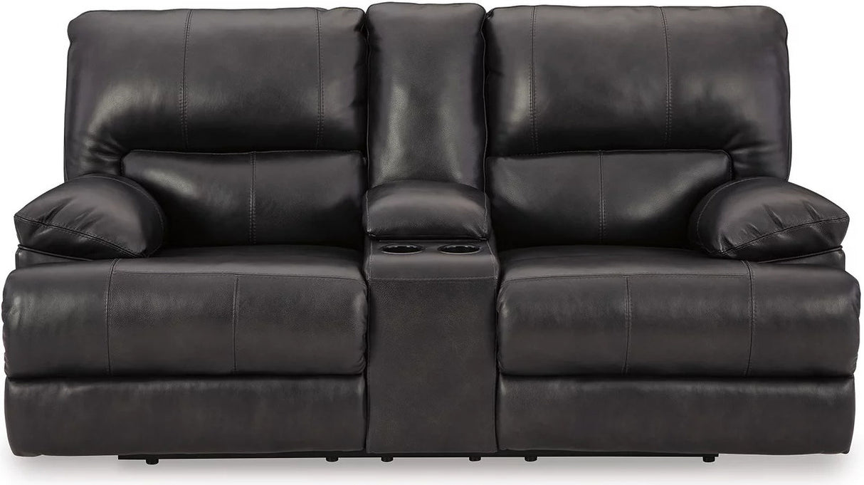 Mountainous Power Reclining Living Room Set In Eclipse