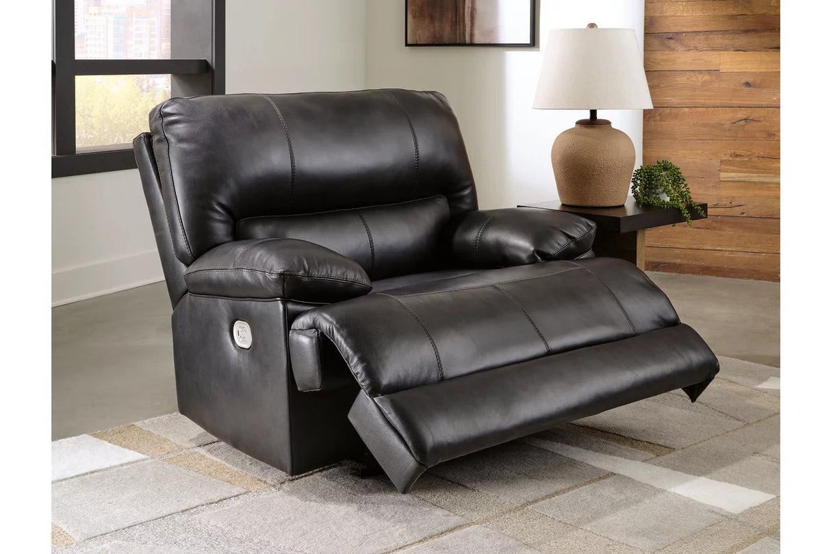 Mountainous Power Reclining Living Room Set In Eclipse