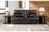 Mountainous Power Reclining Living Room Set In Eclipse