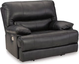 Mountainous Power Reclining Living Room Set In Eclipse