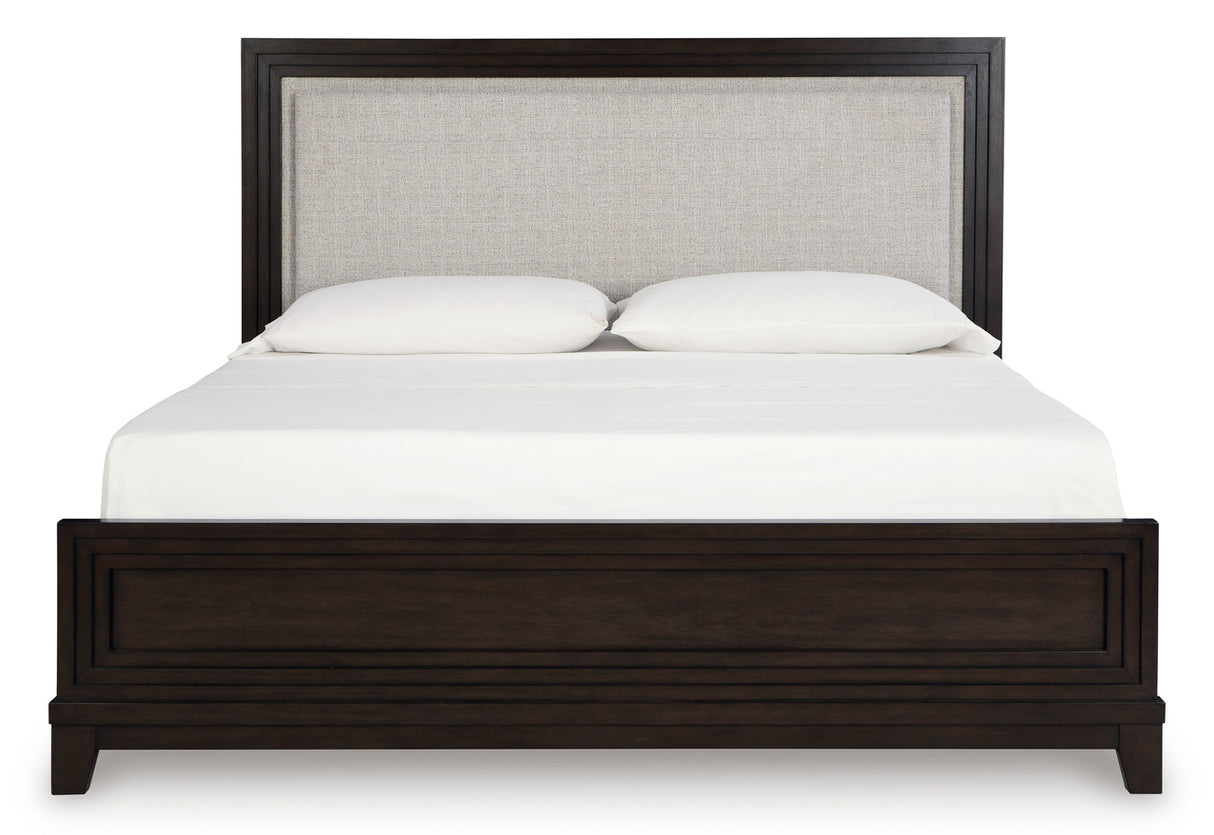 Neymorton Bedroom Set In Dark Grayish Brown