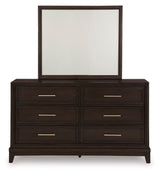 Neymorton Bedroom Set In Dark Grayish Brown