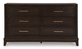 Neymorton Bedroom Set In Dark Grayish Brown