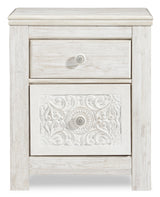 Paxberry Whitewash Youth Panel Bedroom Set