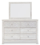 Paxberry Whitewash Youth Panel Bedroom Set