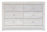 Paxberry Whitewash Youth Panel Bedroom Set