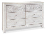 Paxberry Whitewash Youth Panel Bedroom Set