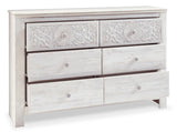 Paxberry Whitewash Youth Panel Bedroom Set