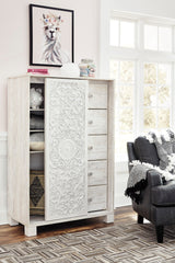 Paxberry Whitewash Youth Panel Bedroom Set