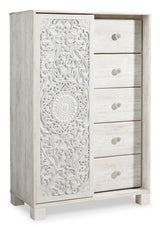 Paxberry Whitewash Youth Panel Bedroom Set