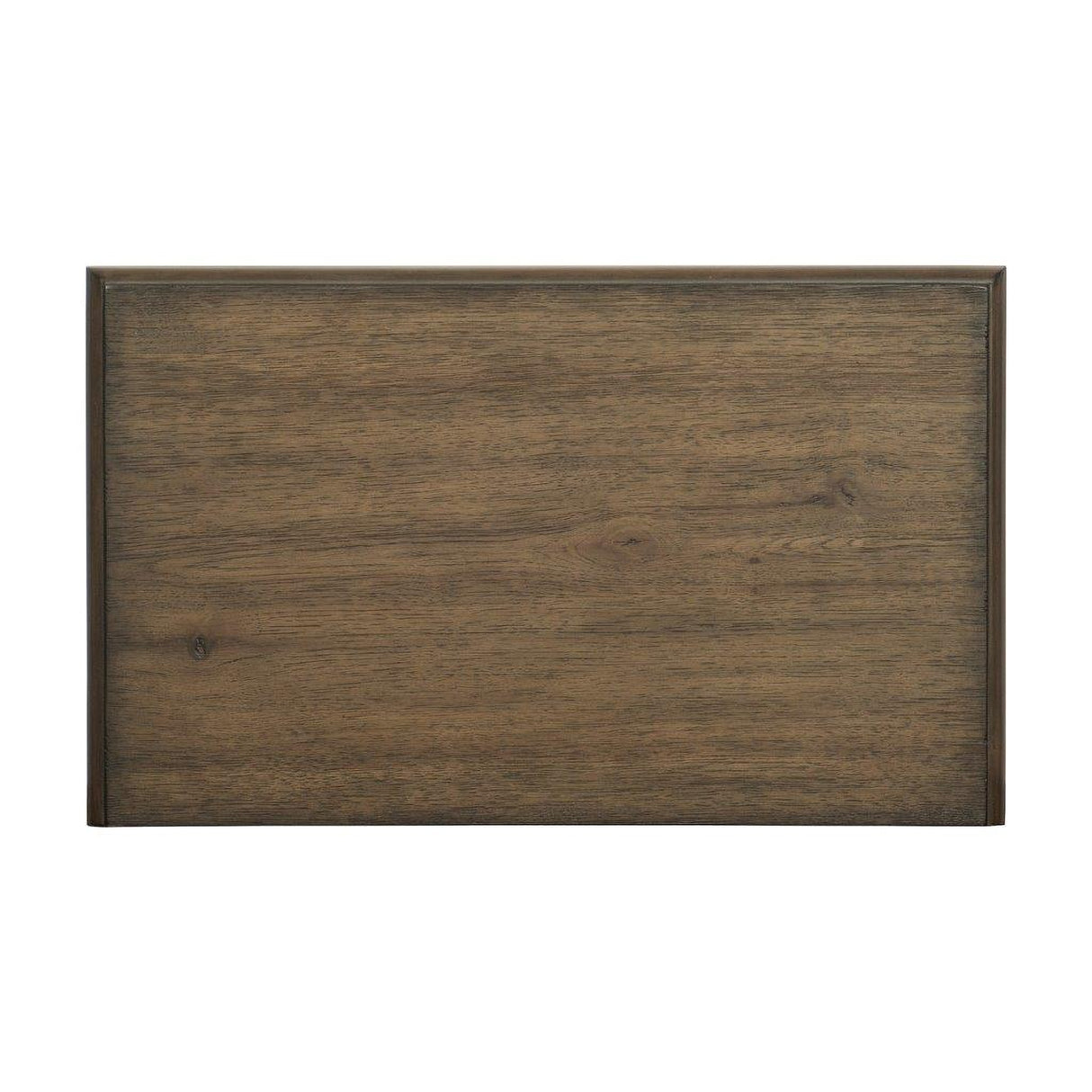 Rachelle Weathered Pecan And Gray Sleigh Bedroom Set