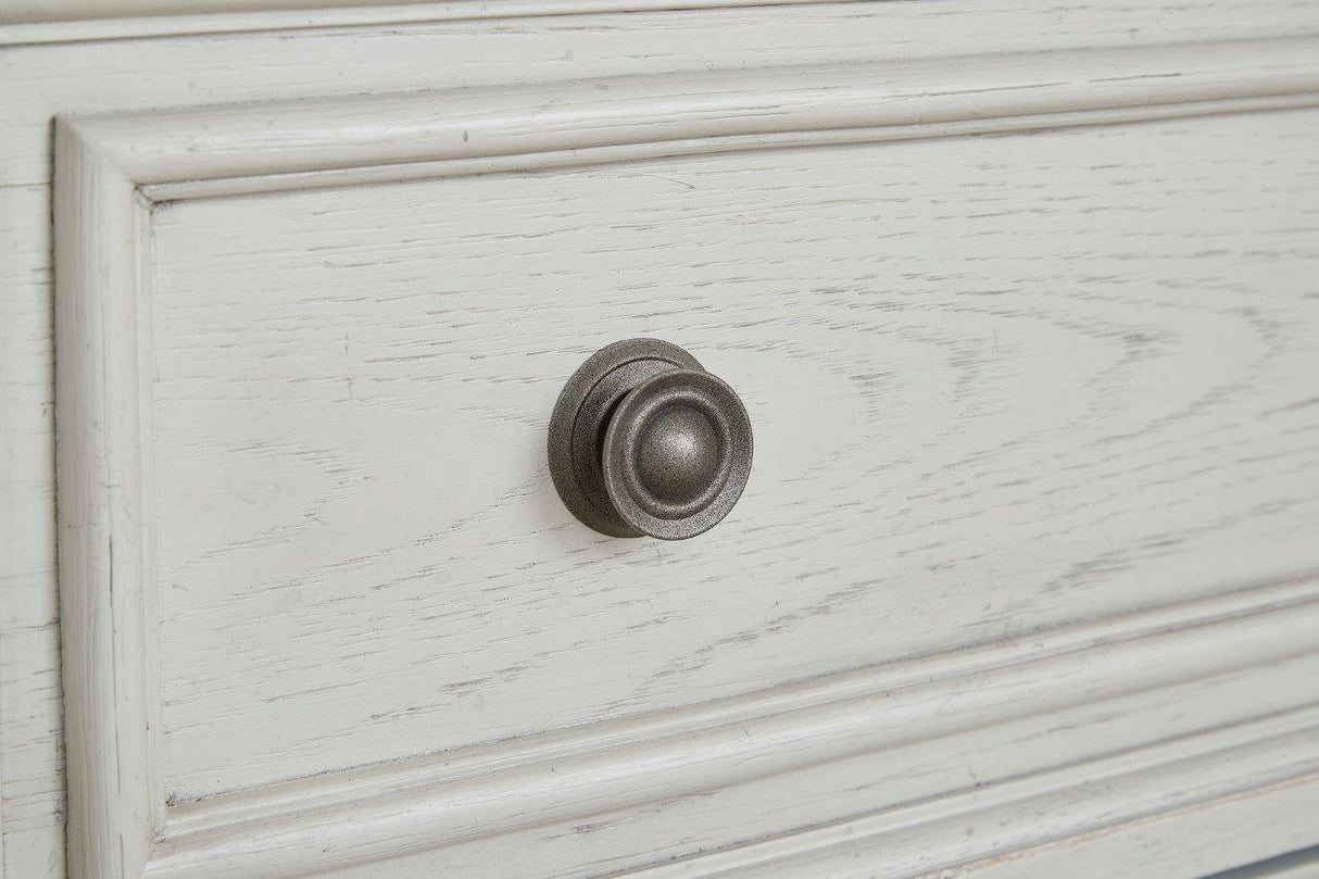 Robbinsdale Antique White Sleigh Storage Bedroom Set