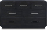 Rowanbeck Panel Bedroom Set In Black and Gray