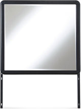 Rowanbeck Panel Bedroom Set In Black and Gray