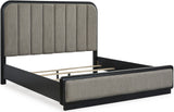 Rowanbeck Panel Bedroom Set In Black and Gray