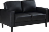 Ruth Living Room Set In Black
