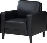 Ruth Living Room Set In Black