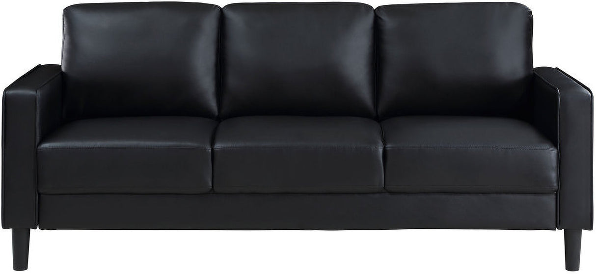 Ruth Living Room Set In Black