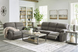 Scranto Reclining Living Room Set In Brindle