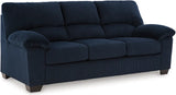 SimpleJoy Living Room Set In Navy