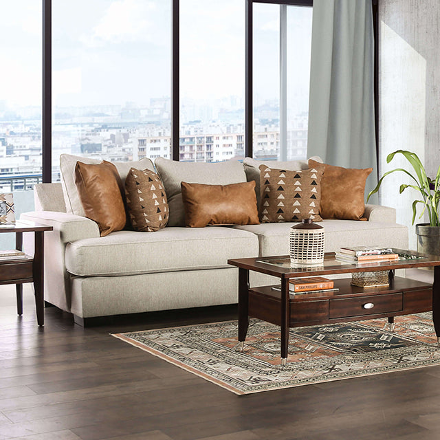 New Meadows Sand/Caramel Sofa