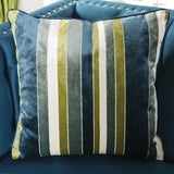 Azuletti Dark Teal/Apple Green Sofa