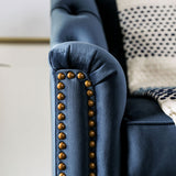 Martinique Blue Sofa