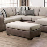 SM5404 Brown/Light Brown Ottoman