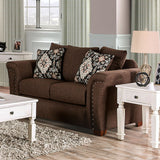 Belsize Chocolate/Tan Loveseat