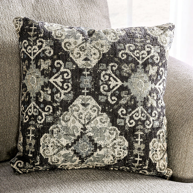 Miramar Beige/Charcoal Loveseat