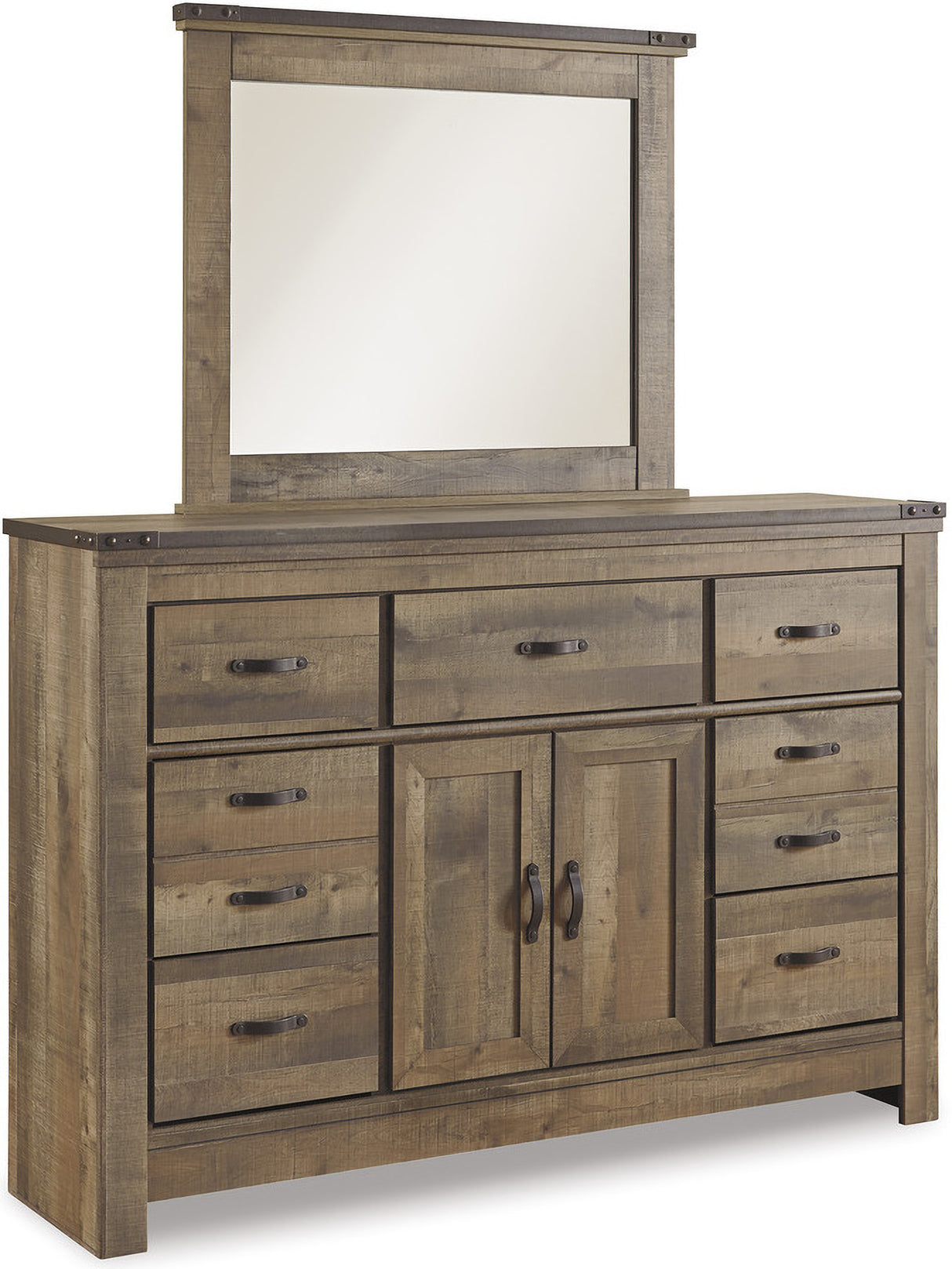 Trinell Brown Youth Bookcase Bedroom Set