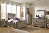 Trinell Brown Youth Panel Bedroom Set with Drawer Storage