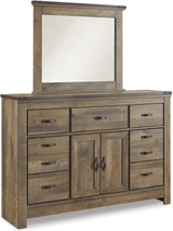 Trinell Brown Youth Panel Bedroom Set with Drawer Storage