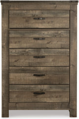 Trinell Brown Youth Panel Bedroom Set with Drawer Storage